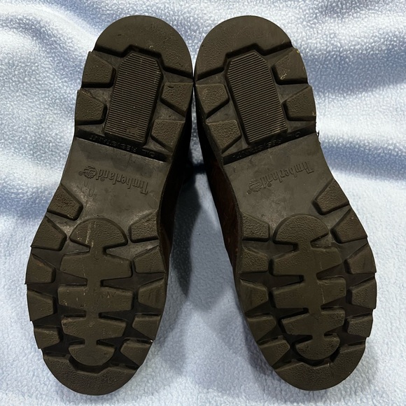 Timberland 22095 1140 Mens Leather Boots, Dark Brown, Oil Resistant Soles, Sz 9M - Picture 5 of 5